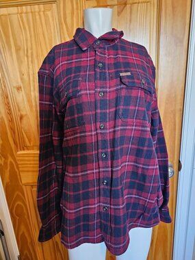 Orvis Men's Size Large Plaid Shacket